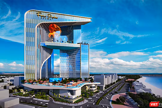 Phối cảnh ý tưởng về trung tâm tài chính quốc tế tại Đà Nẵng