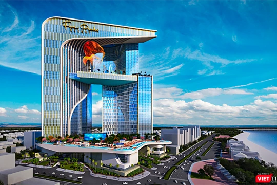 Phối cảnh ý tưởng về trung tâm tài chính quốc tế tại Đà Nẵng