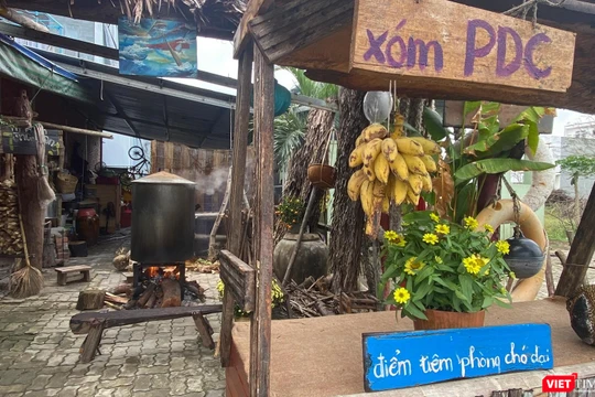 Một góc không gian Tết xưa của “Xóm PDC” tại Đà Nẵng