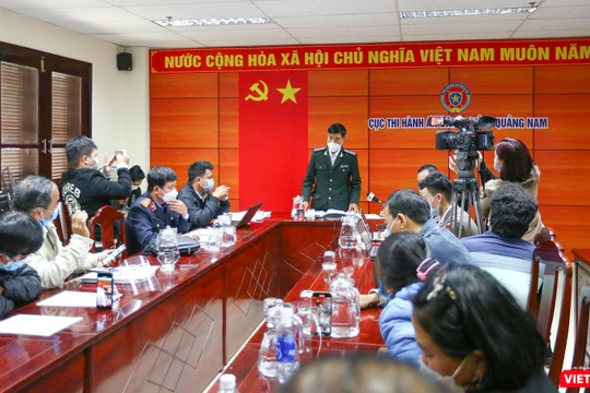 Một buổi tiếp dân liên quan đến vụ án tranh chấp giữa Công ty Bách Đạt An và Công ty Hoàng Nhất Nam tại Cục Thi hành án dân sự tỉnh Quảng Nam