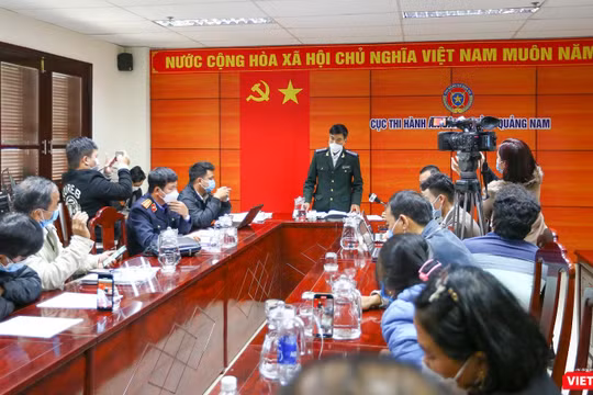 Một buổi tiếp dân liên quan đến vụ án tranh chấp giữa Công ty Bách Đạt An và Công ty Hoàng Nhất Nam tại Cục Thi hành án dân sự tỉnh Quảng Nam