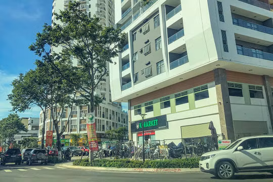 Một góc công trình Chung cư Monarchy Block B (Đà Nẵng) do Công ty CP Đầu tư và Phát triển nhà Đà Nẵng làm chủ đầu tư