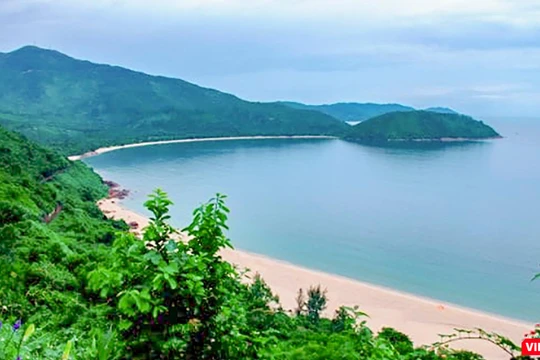 Một góc dự án khu du lịch Làng Vân dưới chân đèo Hải Vân thuộc địa phận phường Hoà Hiệp Bắc, quận Liên Chiểu, TP Đà Nẵng