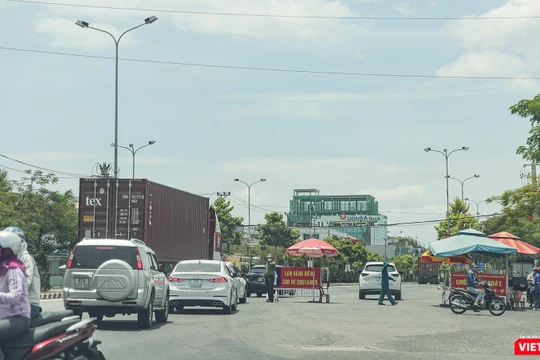 Chốt kiểm soát phòng dịch COVID-19 trên địa bàn TP Đà Nẵng