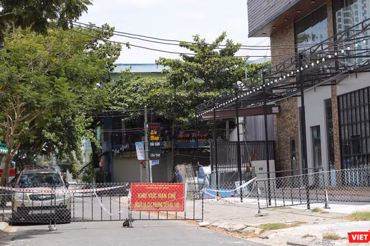 Một khu vực phong toả, cách ly y tế trên địa bàn TP Đà Nẵng