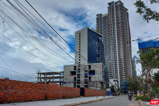 Lô đất trên đường Võ Nghĩa (phường Phước Mỹ, quận Sơn Trà, TP Đà Nẵng) đang xảy ra lùm xùm giữa ông Trương Đình Đức và bà Nguyễn Thị Tuý Vân