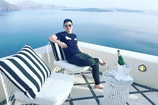 Nhị thiếu gia Đỗ Vinh Quang nhà "bầu" Hiển. (Ảnh: Internet)