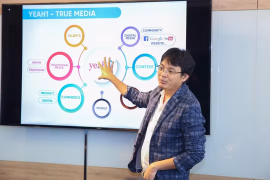 Chủ tịch HĐQT Yeah1 ông Nguyễn Ảnh Nhượng Tống