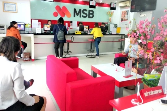 MSB báo lãi 1.287 tỷ đồng, nhân viên thu nhập bình quân 23 triệu đồng/tháng.