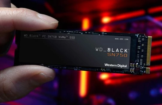 SSD WD Black thế hệ thứ 2 SN750 NVMe. Ảnh: Internet 
