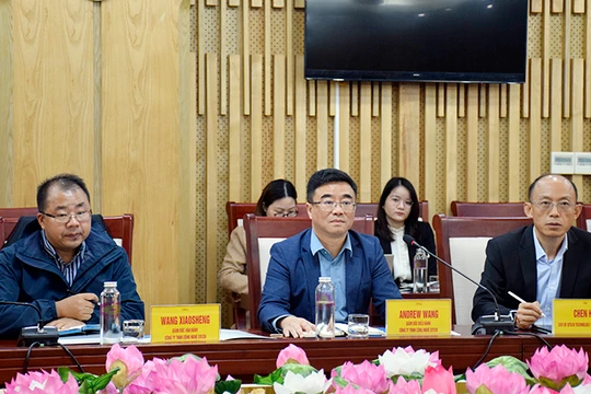 Đại diện Công ty TNHH Công nghệ Qtech (Nguồn: ngheangov). 