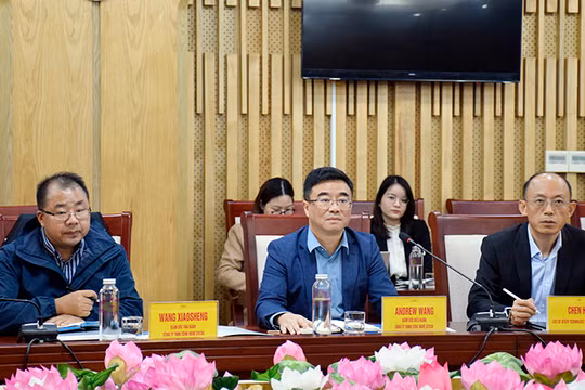 Đại diện Công ty TNHH Công nghệ Qtech (Nguồn: ngheangov). 