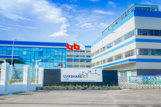 Nhà máy Luxshare - ICT (Việt Nam) tại Bắc Giang