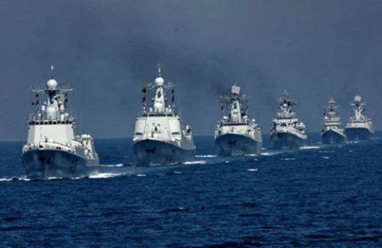 Tàu chiến của Hải quân Trung Quốc (ảnh minh họa).