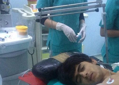 Một đối tượng được cho là phần tử đang điều trị tại bệnh viện Ersin Arslan 