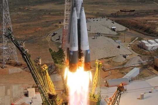 Tàu vận tải vũ trụ của Nga nổ tung sau vài phút rời bệ phóng (arnh minh hoaj)