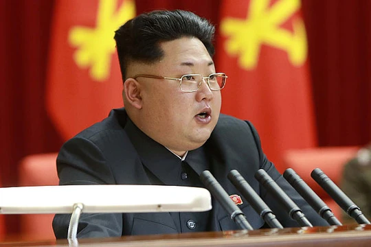 Chủ tịch Triều Tiên Kim Jong Un.