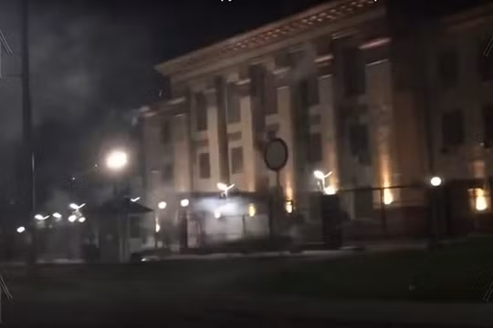 Đại sứ quán Nga tại Kiev, Ucraine bị tấn công