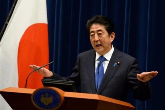 Thủ tướng Nhật Bản Shinzo Abe. Ảnh: Sina Trung Quốc.