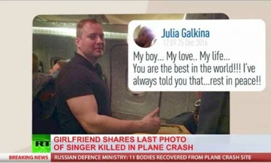 Aleksandr Shtuko không kịp nói lời chia tay mẹ mình. (Nguồn: RT)