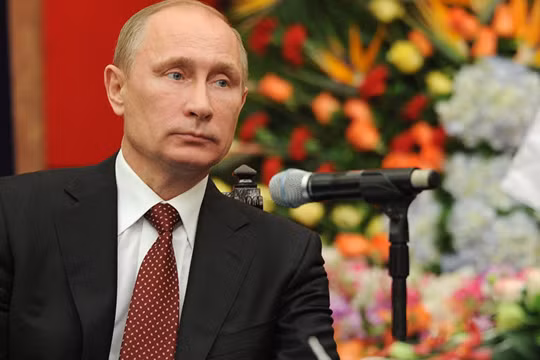 Tổng thống Nga Putin.