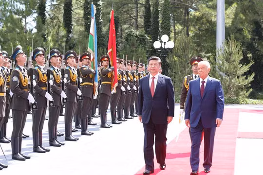 Trung Quốc-Uzbekistan nâng tầm quan hệ.