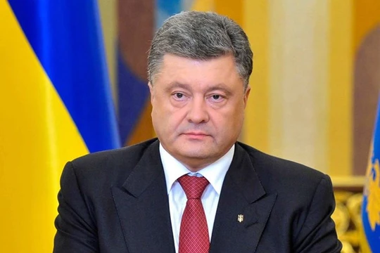 Tổng thống Ukraine Petro Poroshenko. (Nguồn: AFP).