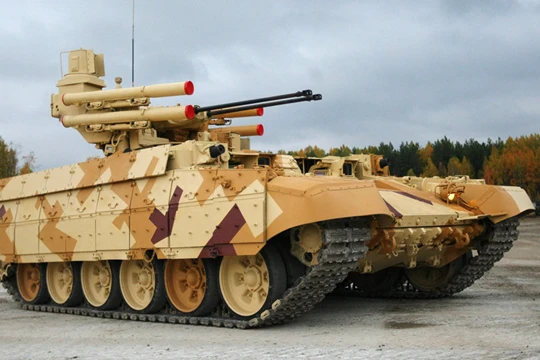 Xe chiến đấu, hỗ trợ hỏa lực “Terminator”.