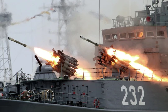 Tàu chiến của Hải quân Nga (ảnh minh họa)