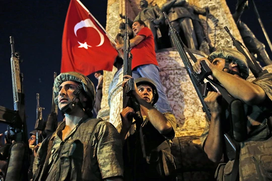 Đảo chính ở Thổ Nhĩ Kỳ.