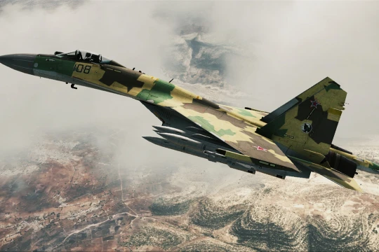 Máy bay tiêm kích thế hệ 4++ Su-35 của Không quân Nga