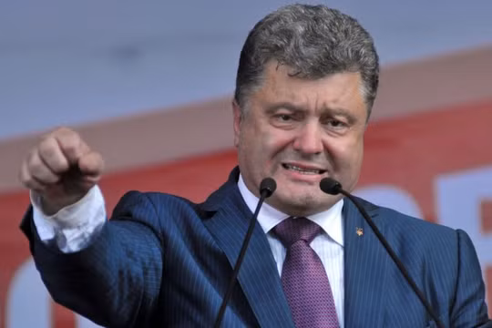 Tổng thống Ukraine Pyotr Poroshenko.