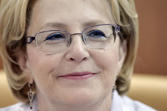 Bộ trưởng Y tế Nga Veronika Skvortsova.