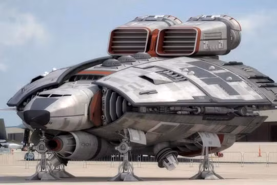 Ảnh vũ khí giả tưởng (minh họa)