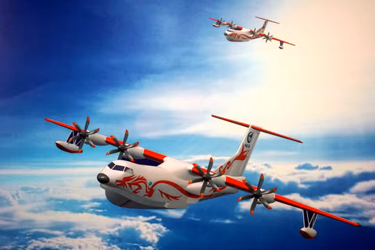 Trung Quốc ra mắt thủy phi cơ lớn nhất thế giới AG600