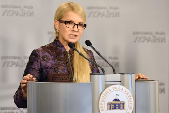 Bà Tymoshenko.