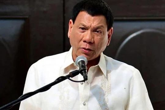 Tân Tổng thống Philippines Rodrigo Duterte.