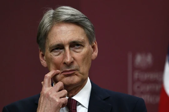 Ngoại trưởng của Vương quốc Anh Philip Hammond.
