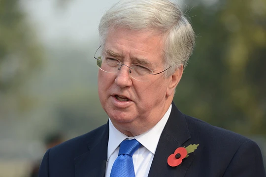  Bộ trưởng Quốc phòng Anh Michael Fallon.