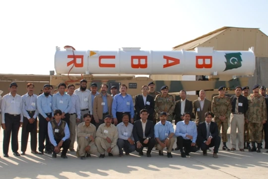 Tên lửa Babur (ảnh minh họa)