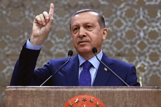 Tổng thống Thổ Nhĩ Kỳ Recep Tayyip Erdogan.