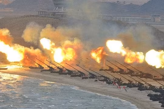 Quân đội Bắc Triều Tiên tập trận pháo binh quy mô lớn, mô phỏng tập kích Seoul (ảnh minh họa)