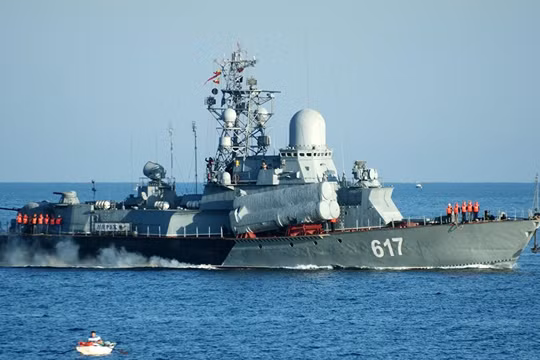 Tàu tên lửa thứ 3 của Hạm đội Biển Đen được điều động tới Syria