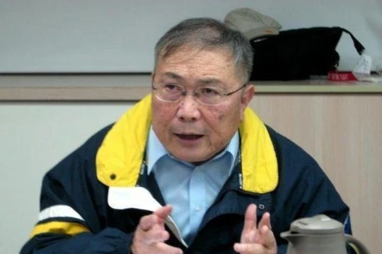 Lan Ninh Lợi, Phó Đô đốc nghỉ hưu Hải quân Đài Loan. Ảnh: Người quan sát, Trung Quốc.