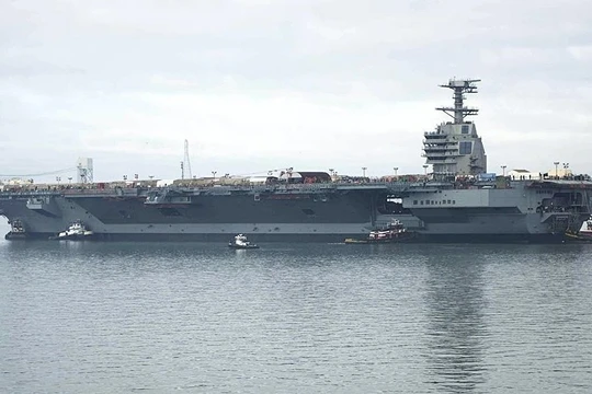 Tàu sân bay USS Gerald R. Ford.