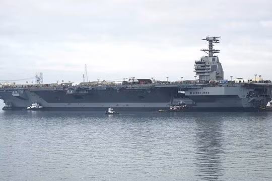 Tàu sân bay USS Gerald R. Ford.