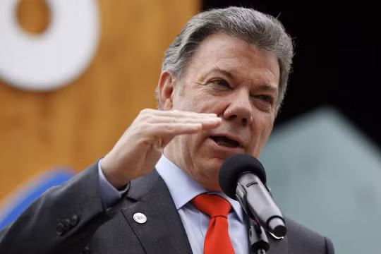  Tổng thống Colombia Juan Manuel Santos.