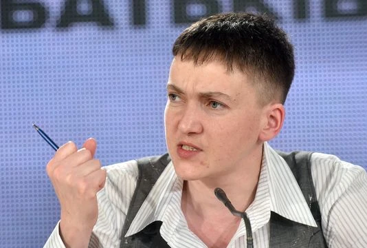 Nghị sĩ Ucraine Nadezhda Savchenko.