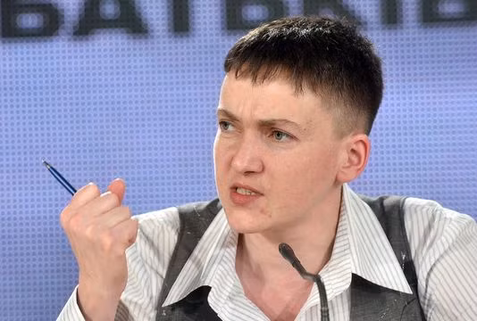 Nghị sĩ Ucraine Nadezhda Savchenko.