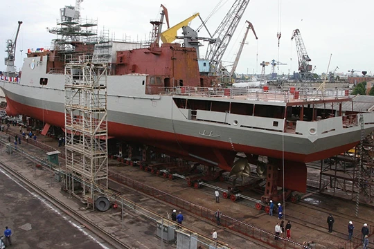 Ấn Độ có thể mua 4 tàu khu trục Dự án 11356 của Nga (ảnh Sputnik)